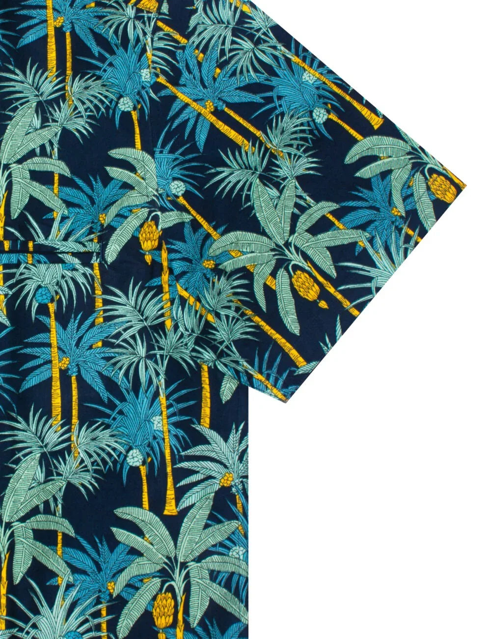 Tropical Print Relaxed Fit Short Sleeve Shirt — The Shirt Bar