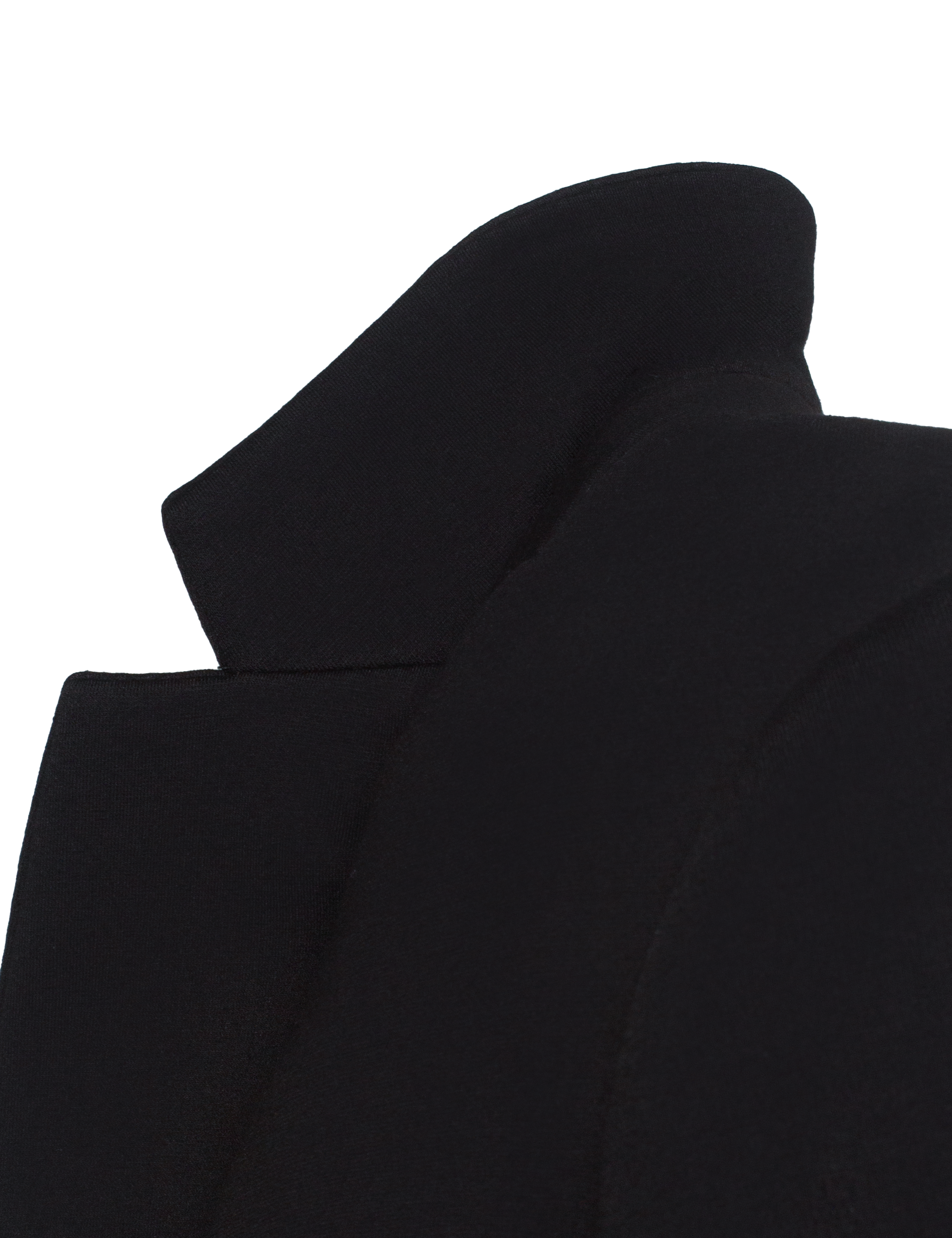 Solid Black Wrinkle-Free Travel Blazer