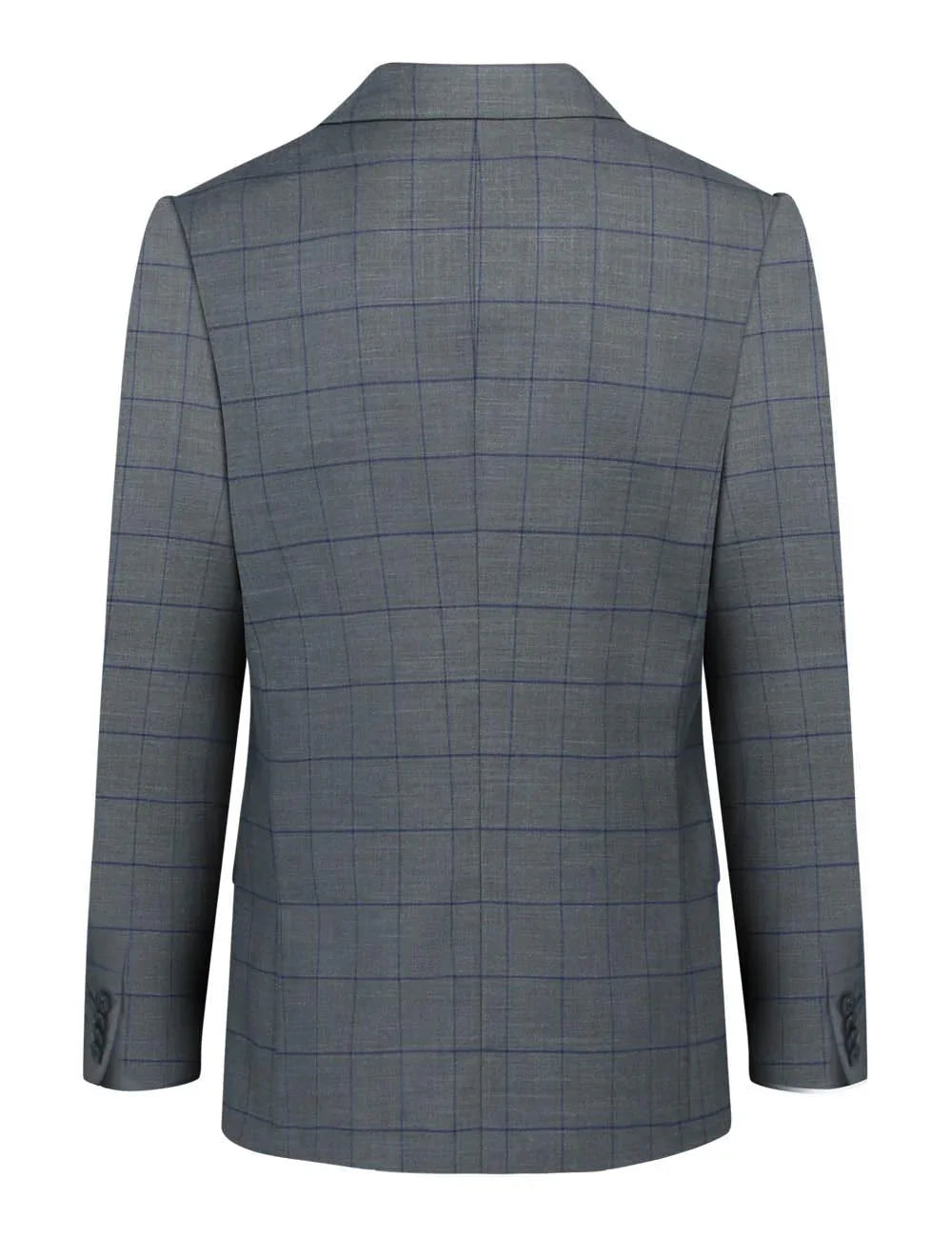 Grey Checks Tailored Single Fit Breasted Blazer — The Shirt Bar