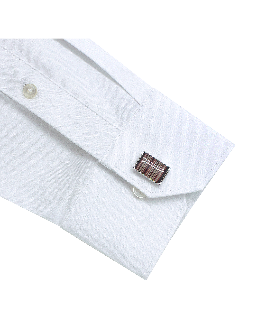 Solid White Eco-ol Bamboo Tailored Fit Shirt — The Shirt Bar