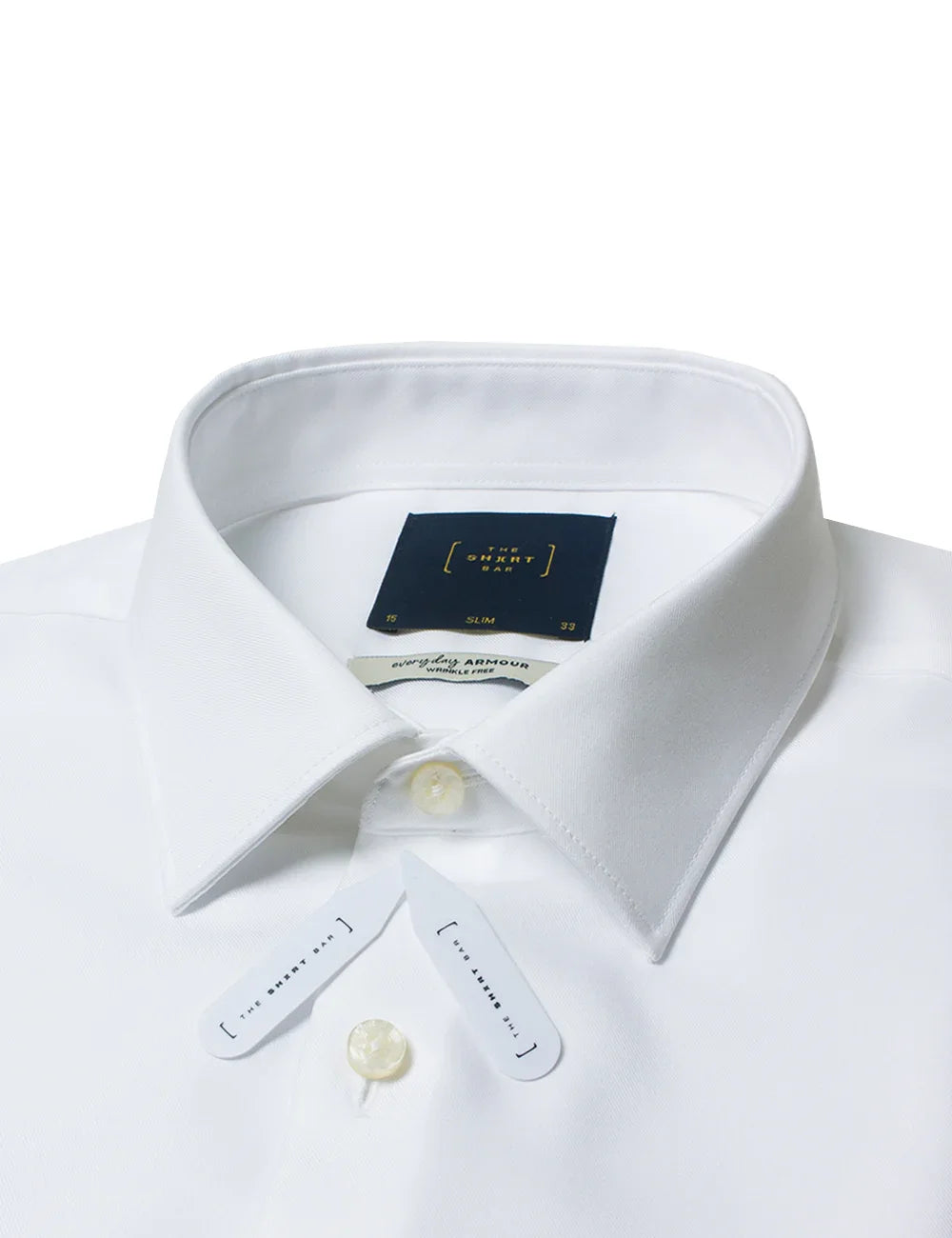 Everyday Armour Collection: Wrinkle-free 2-Ply Slim Fit Long Sleeve Shirt — The Shirt Bar