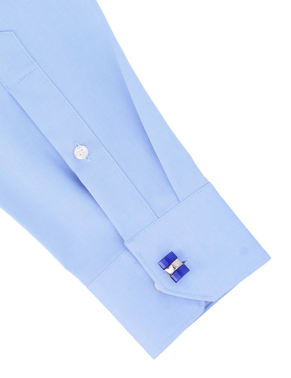 Everyday Comfort Collection: Double-Ply Multi-Way Stretch Slim Fit Long Sleeve Shirt