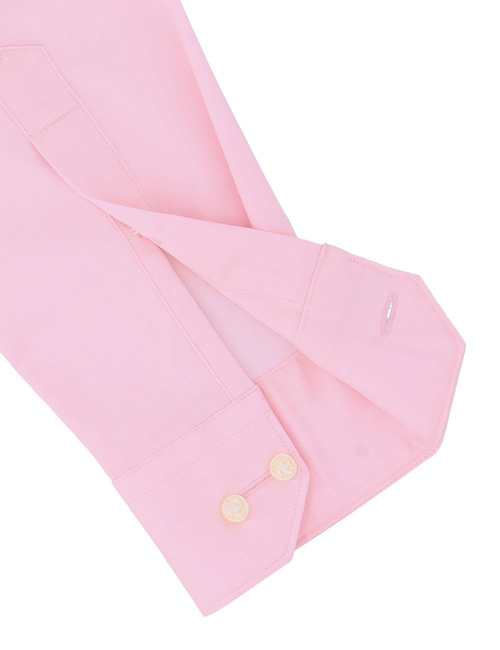 Everyday Comfort Collection: Double-Ply Multi-Way Stretch Slim Fit Long Sleeve Shirt