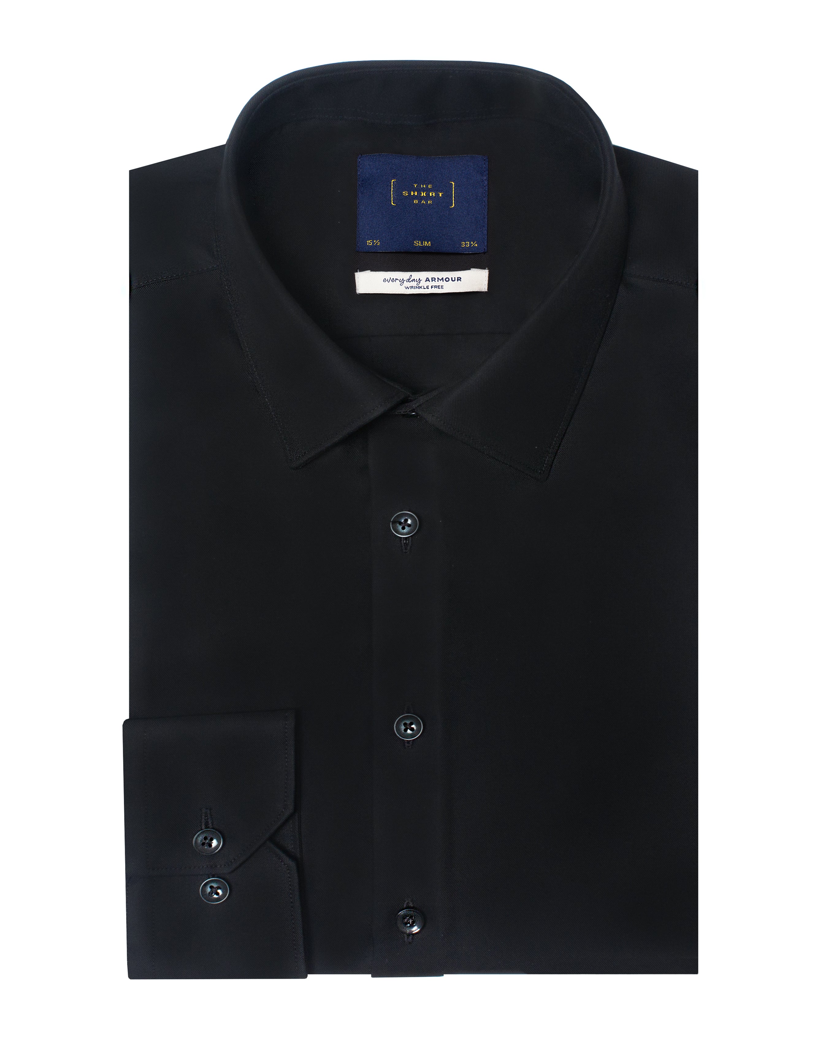Everyday Armour Collection: Double-Ply Wrinkle-free Slim Fit Long Sleeve Shirt