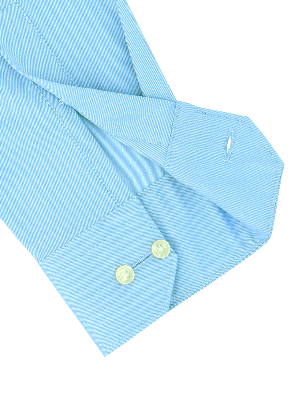 Solid Blue Eco-ol Bamboo Tailored Fit Shirt — The Shirt Bar