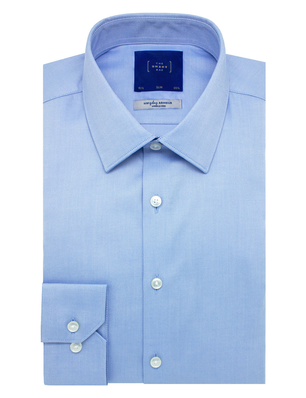 Everyday Armour Collection: Double-Ply Wrinkle-free Slim Fit Long Sleeve Shirt