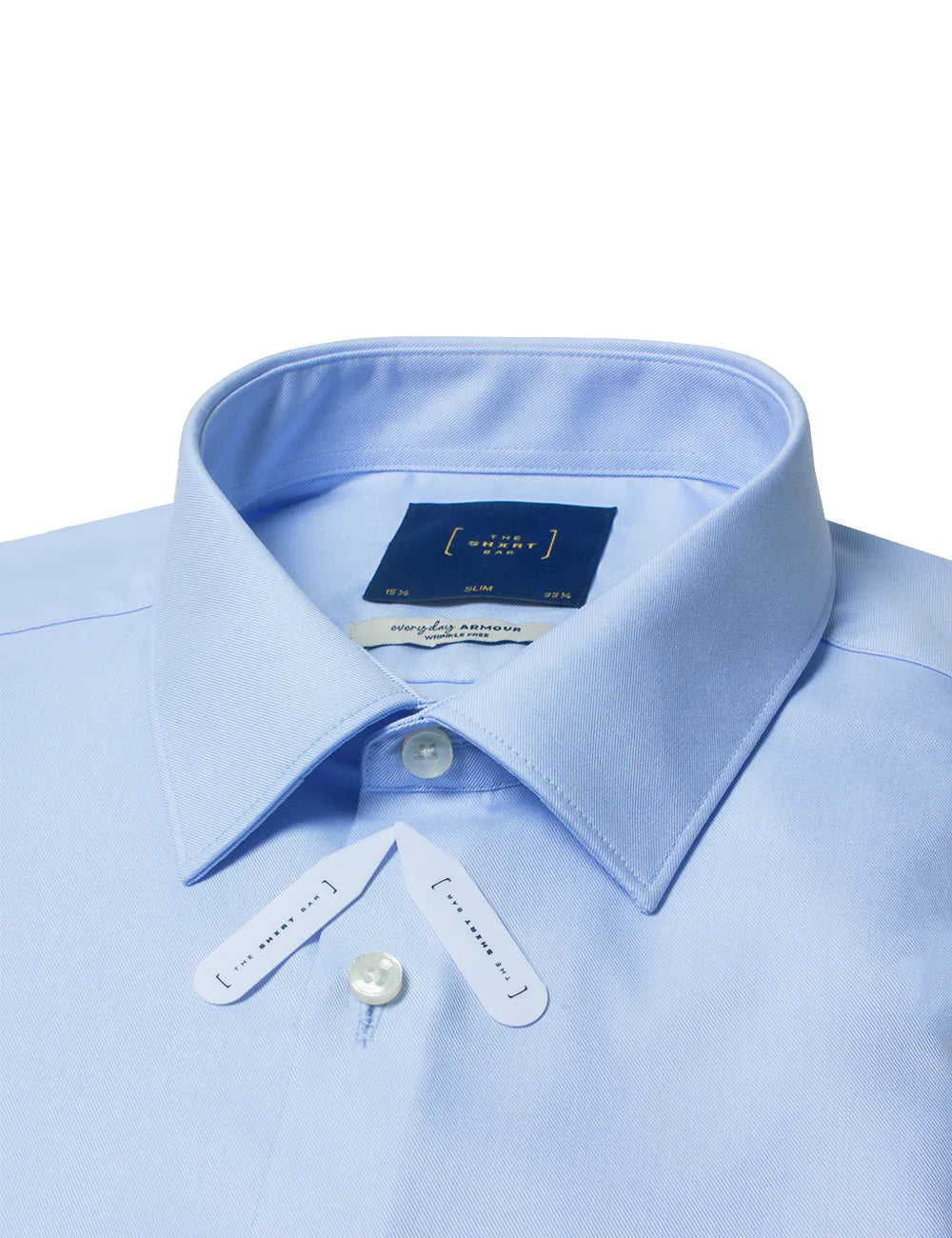 Everyday Armour Collection: Wrinkle-free 2-Ply Slim Fit Long Sleeve Shirt — The Shirt Bar