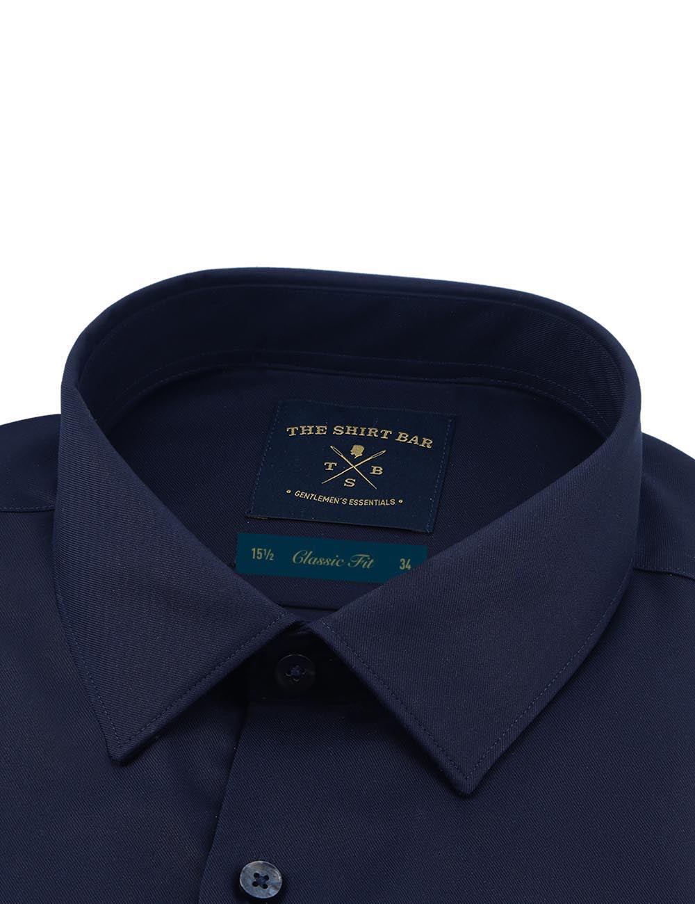 Everyday Armor Collection: Double-Ply Wrinkle-free Slim/Tailored Fit Long Sleeve Shirt