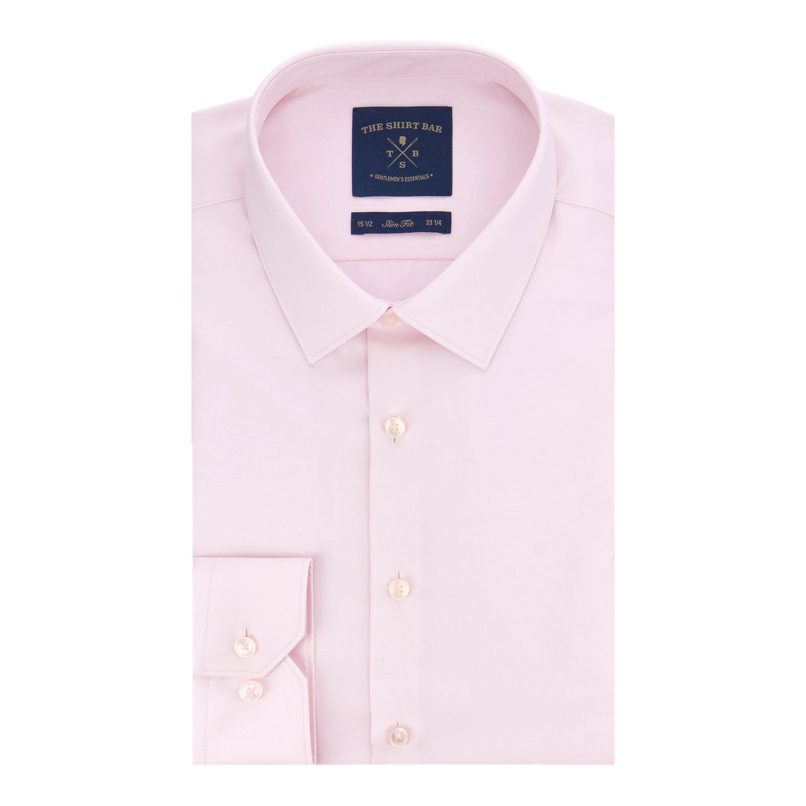 Everyday Armor Collection: Double-Ply Wrinkle-free Slim/Tailored Fit Long Sleeve Shirt