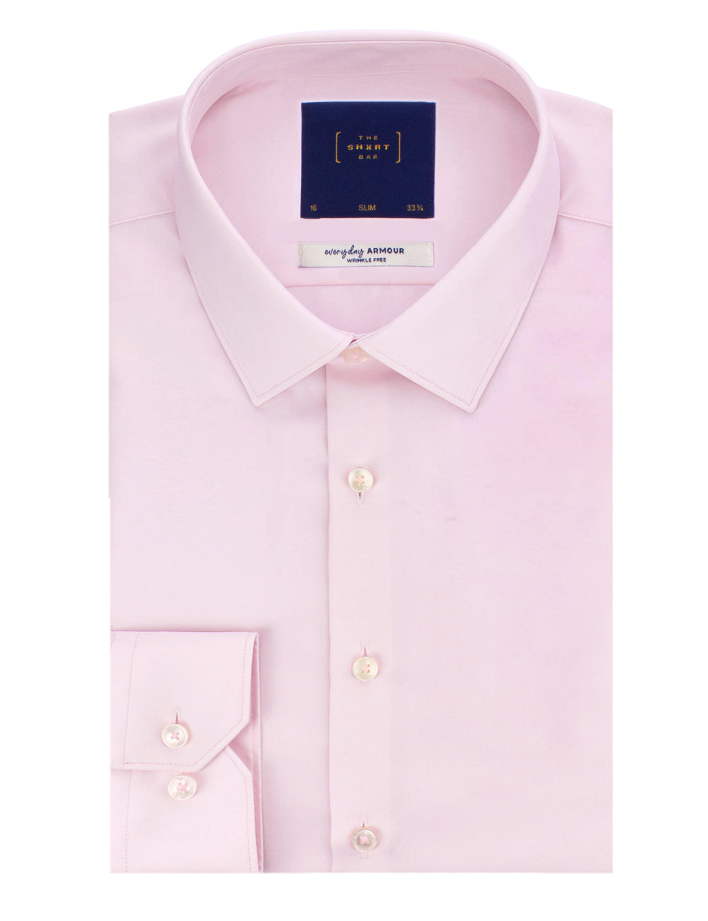Everyday Armour Collection: Double-Ply Wrinkle-free Slim Fit Long Sleeve Shirt