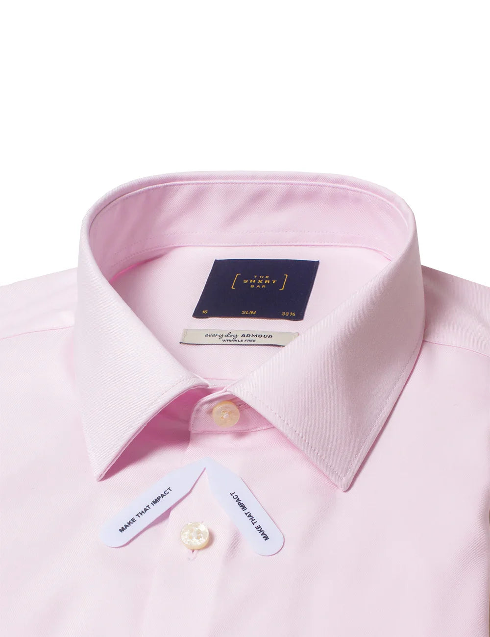 Everyday Armour Collection: Wrinkle-free 2-Ply Slim Fit Long Sleeve Shirt — The Shirt Bar