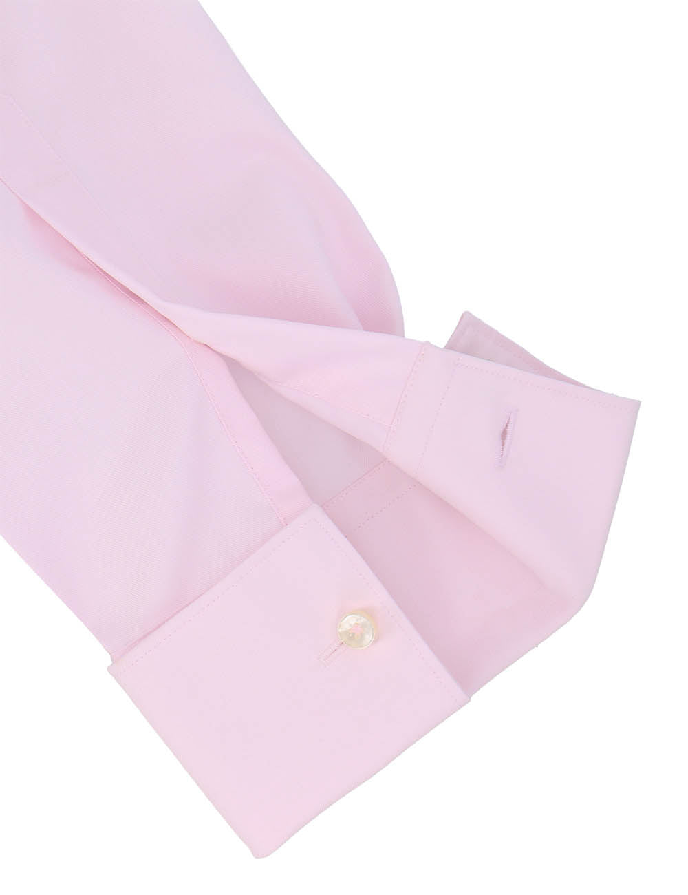 Everyday Armor Collection: Double-Ply Organic Cotton Blend Double Cuff Slim/Tailored Fit Long Sleeve Shirt