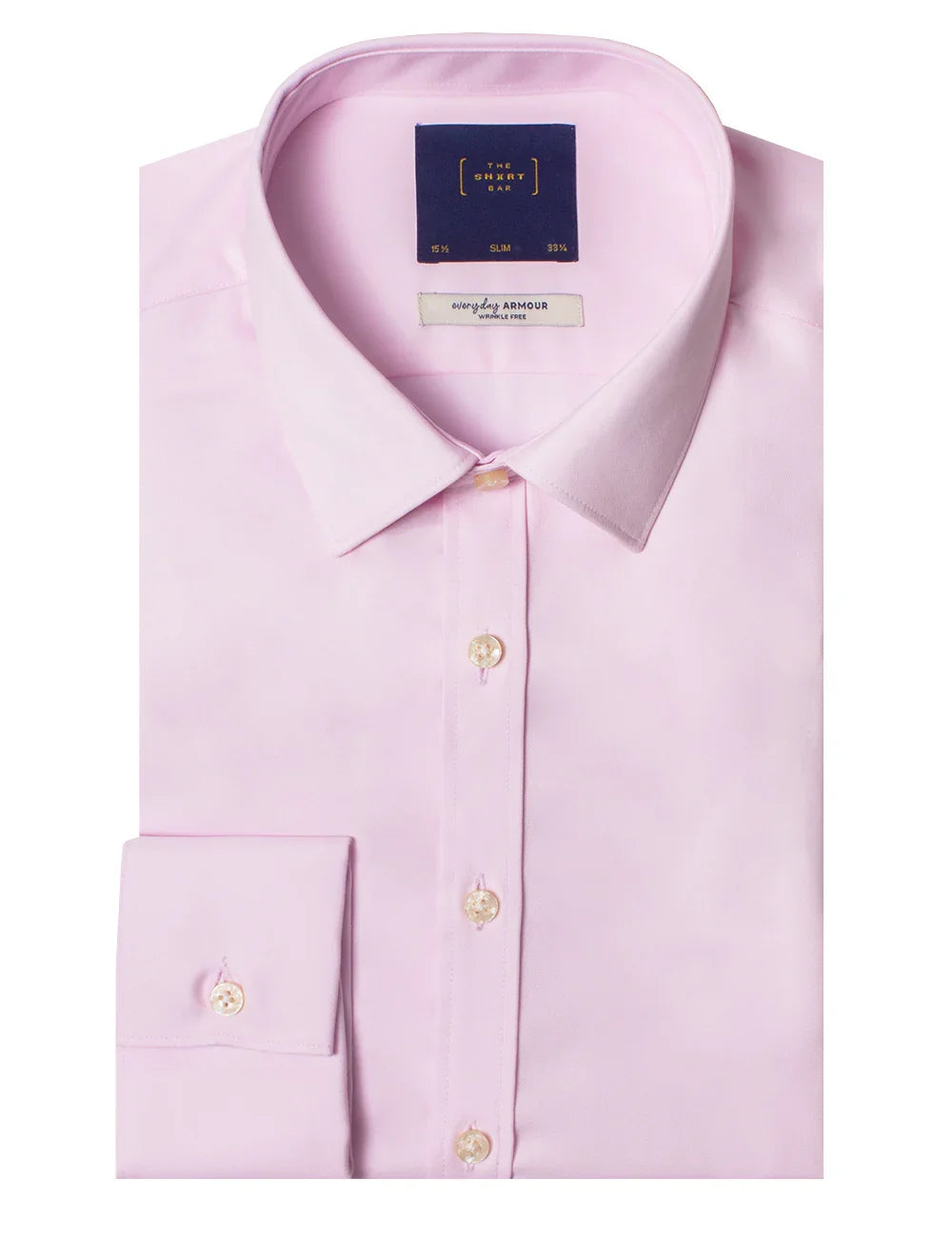 Everyday Armour Collection: 2-Ply Double Cuff Slim Fit Long Sleeve Shirt — The Shirt Bar