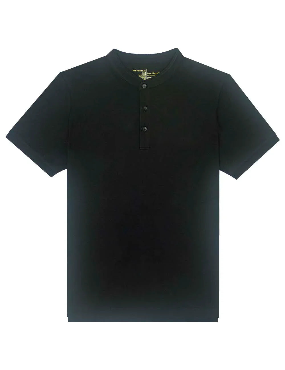 Mandarin Collar Tencel Short Sleeve Polo T-shirt — The Shirt Bar