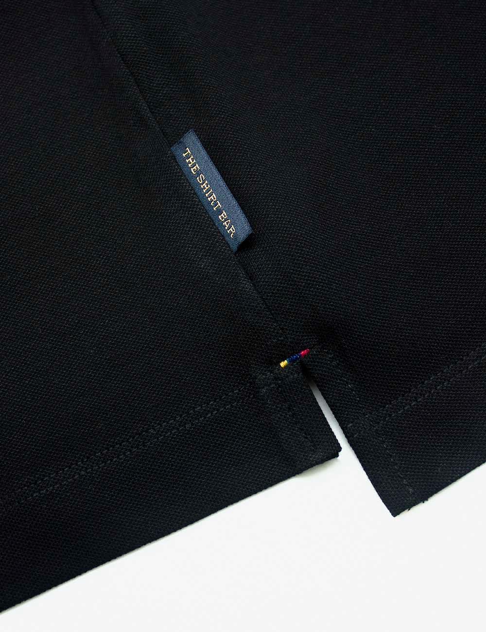 Mandarin Collar Tencel Short Sleeve Polo T-shirt — The Shirt Bar