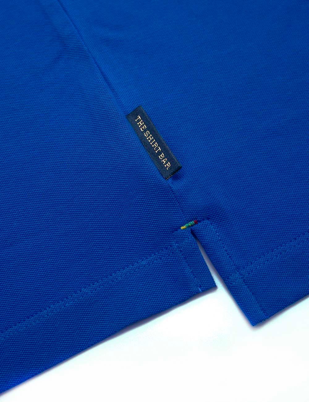 Mandarin Collar Tencel Short Sleeve Polo T-shirt — The Shirt Bar