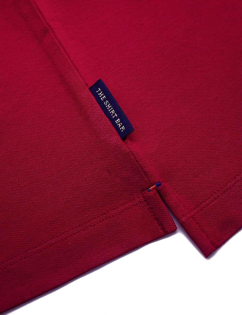 Mandarin Collar Tencel Short Sleeve Polo T-shirt — The Shirt Bar