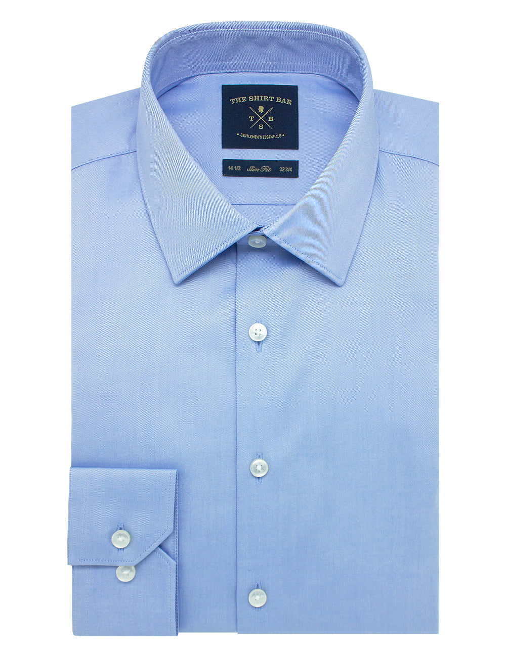 Everyday Armor Collection: Double-Ply Wrinkle-free Slim/Tailored Fit Long Sleeve Shirt