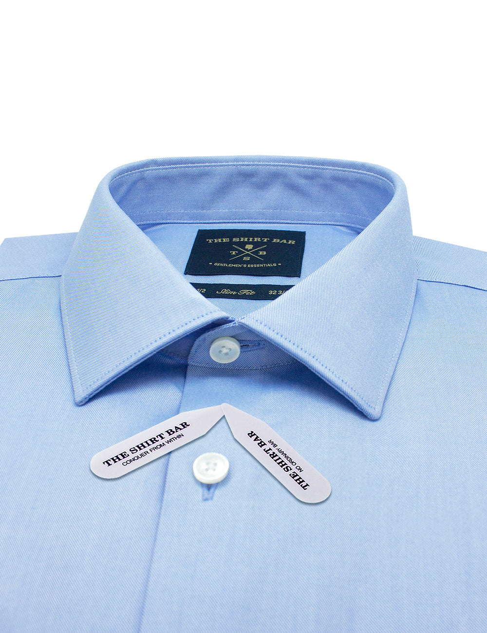 Everyday Armor Collection: Double-Ply Wrinkle-free Slim/Tailored Fit Long Sleeve Shirt