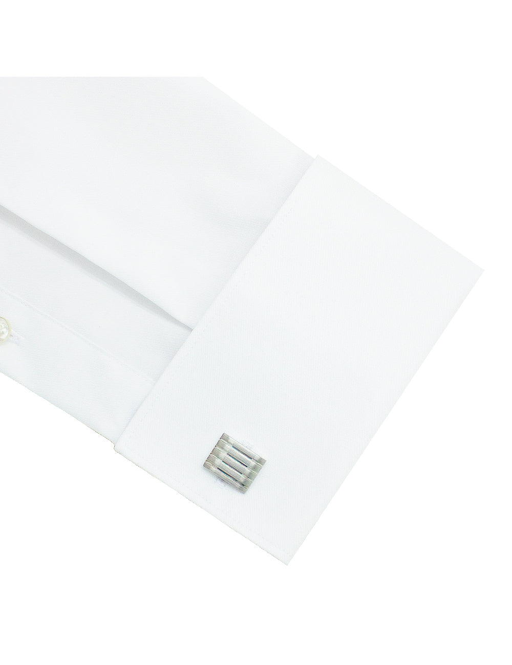 Everyday Armor Collection: Double-Ply Organic Cotton Blend Double Cuff Slim/Tailored Fit Long Sleeve Shirt