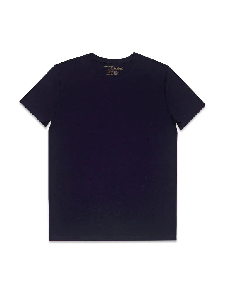 Everyday Tencel Tee in Dark Blue #Color_Dark Blue