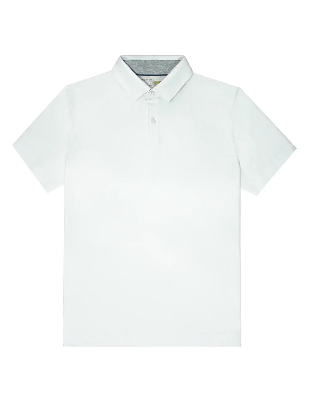 Pima Cotton Hidden Button Down Collar Slim Fit Short Sleeve Polo T-Shirt — The Shirt Bar