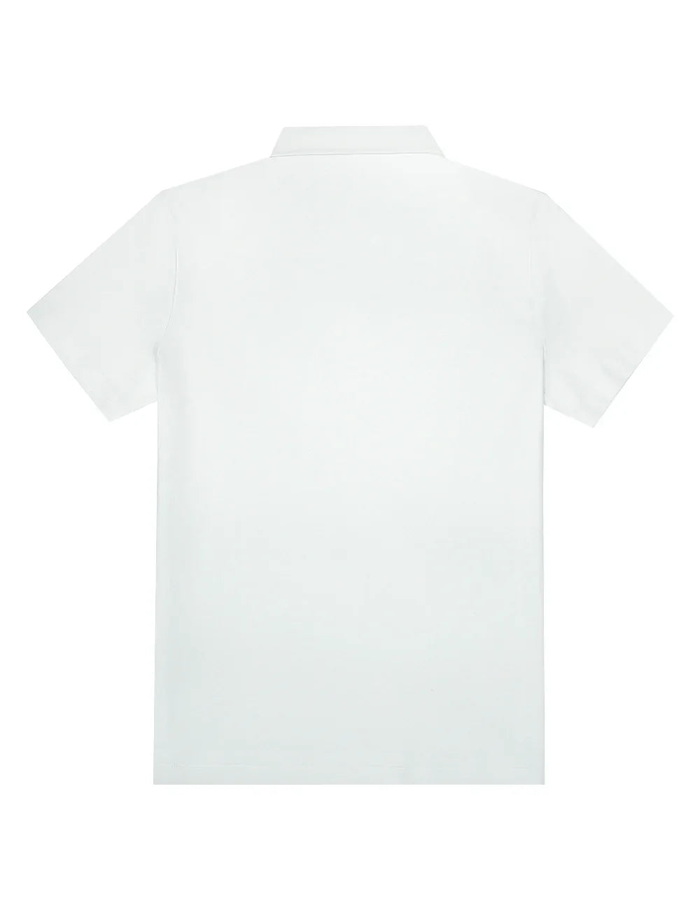 Pima Cotton Hidden Button Down Collar Slim Fit Short Sleeve Polo T-Shirt — The Shirt Bar
