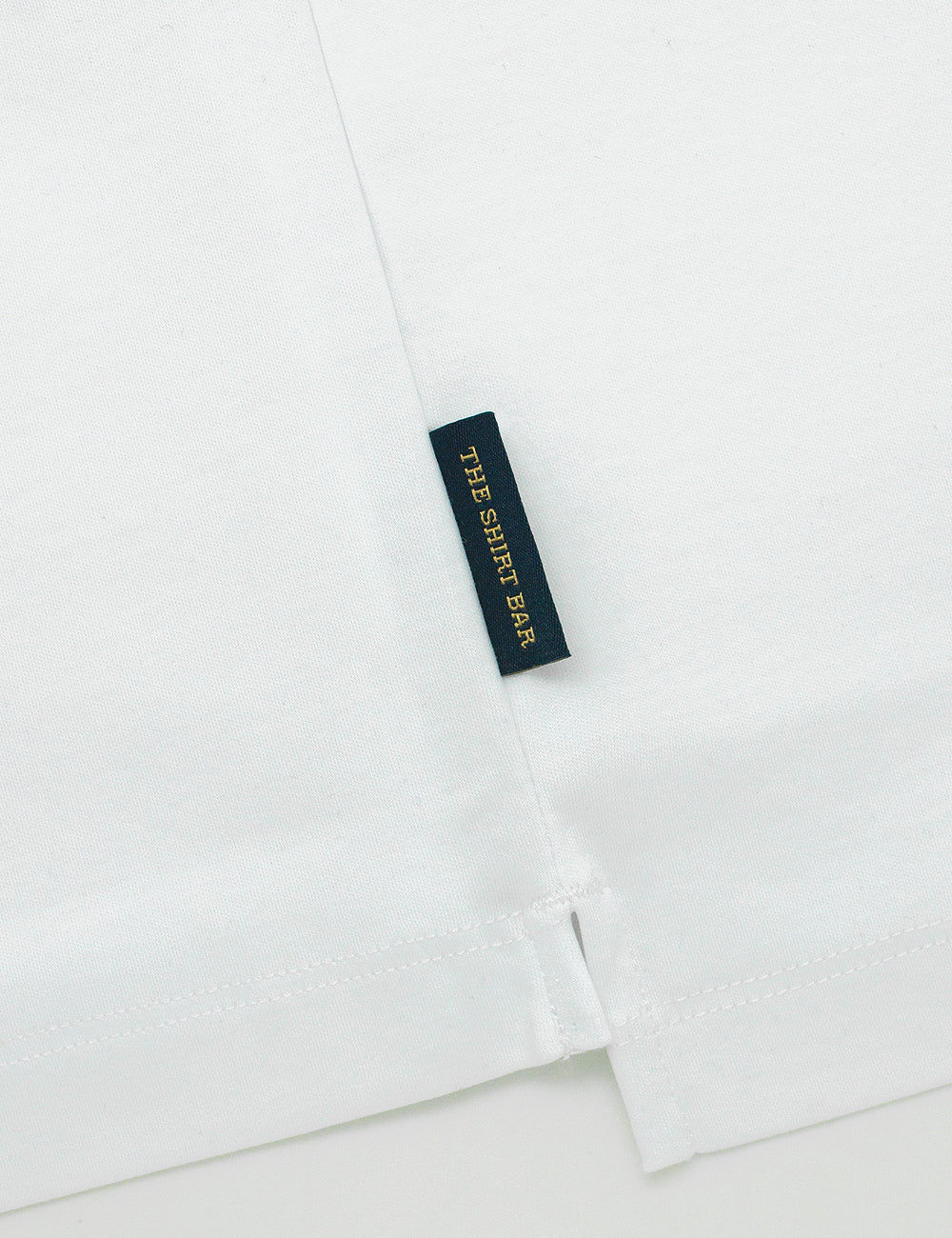 Pima Cotton Hidden Button Down Collar Slim Fit Short Sleeve Polo T-Shirt