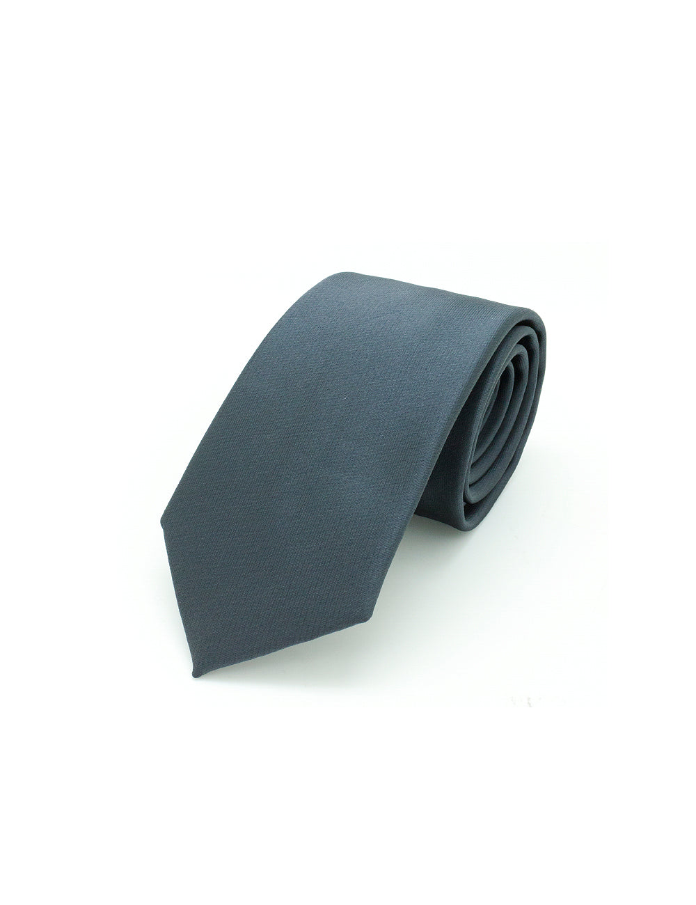 Solid Black Olive Woven Necktie