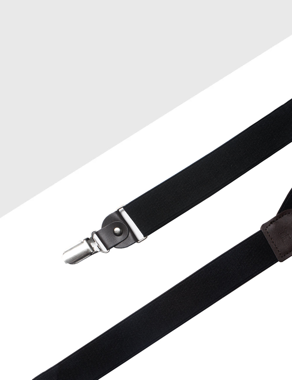 Single Back Clip 3cm Suspender with Leather