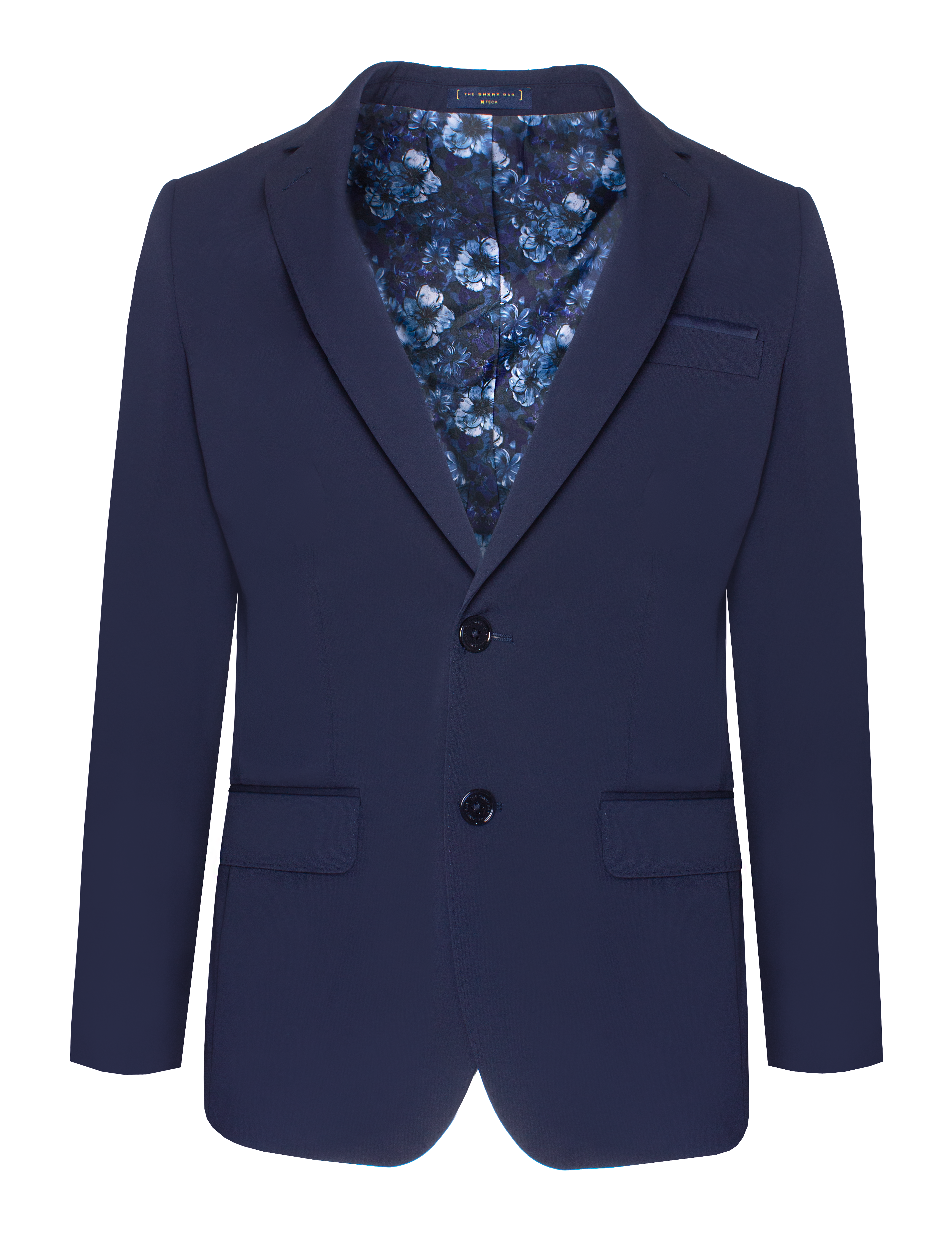 Tailored Fit Eco-ol Bamboo Single Breasted Suit Jacket