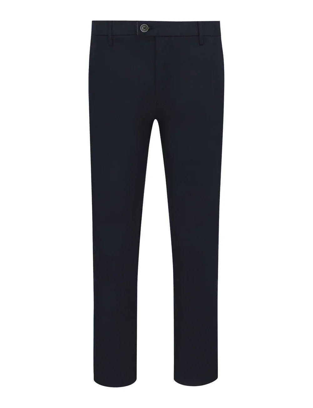 Navy Tencel Slim Fit Casual Pants (almost out of stock) — The Shirt Bar