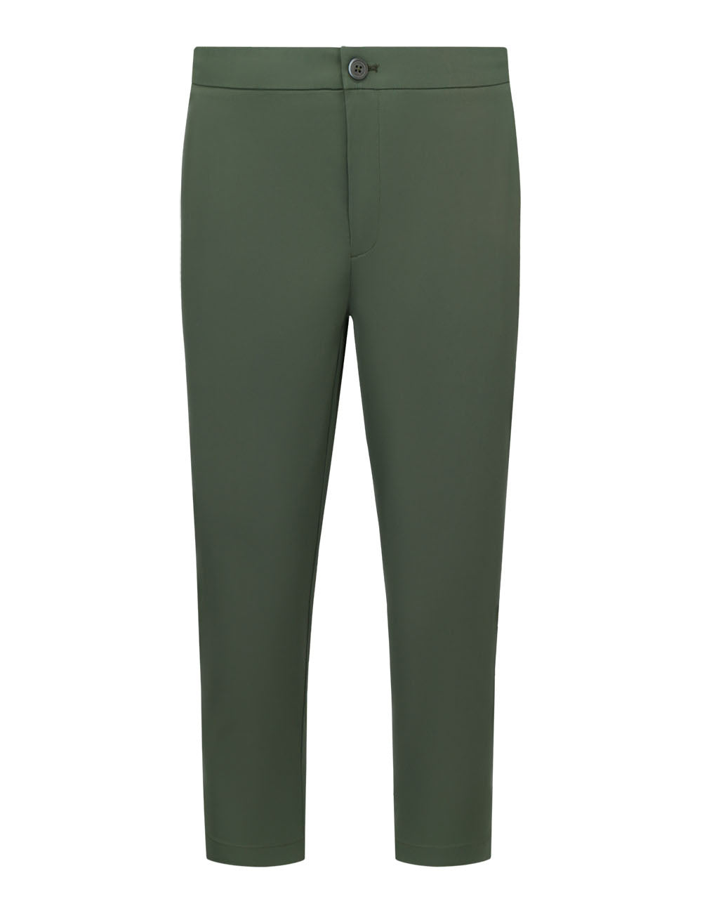 Nylon Spandex Slim Fit Drawstring Three Quarter Pants