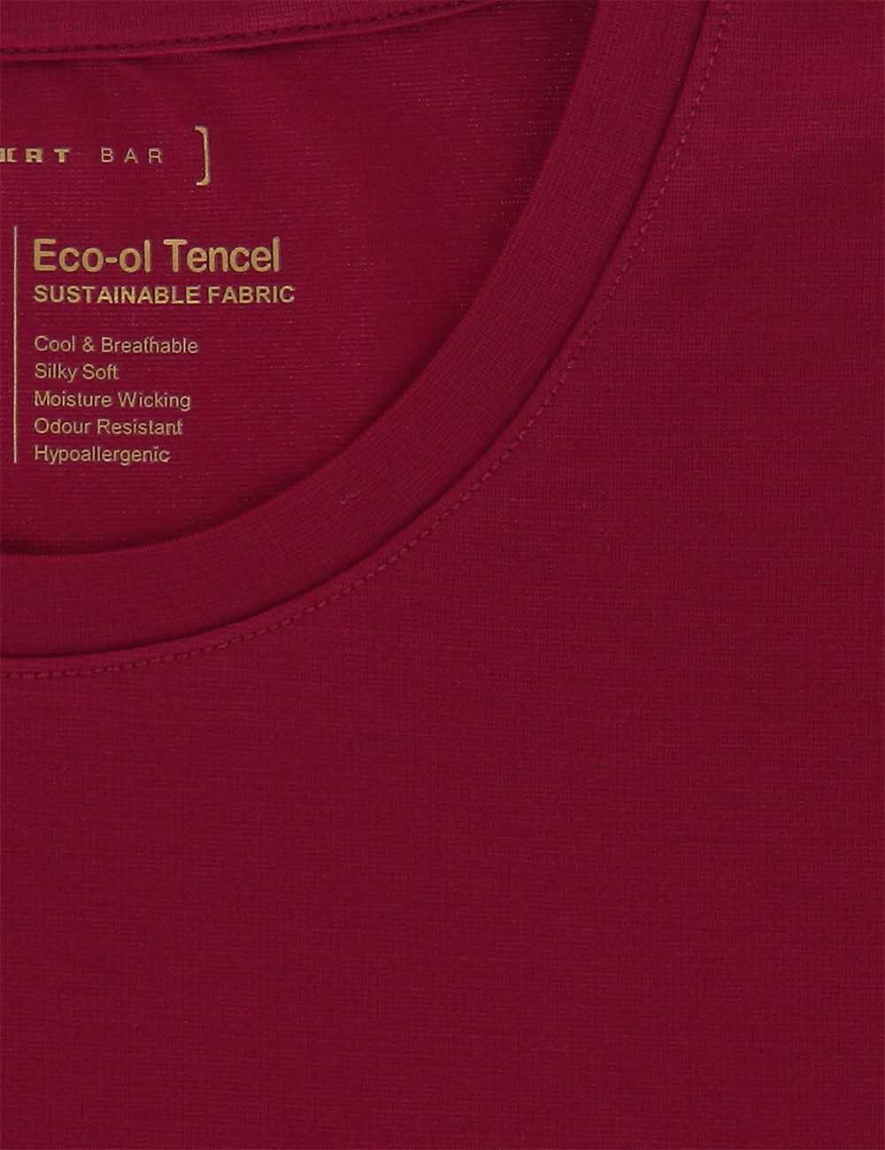 Tencel Crew Neck Slim Fit T-shirts — The Shirt Bar