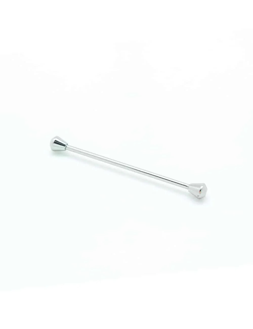 Silver Rounded Collar Bar — The Shirt Bar