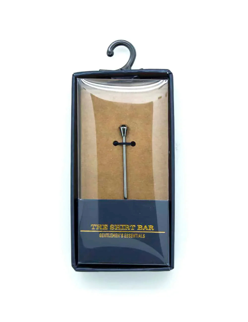 Silver Rounded Collar Bar — The Shirt Bar