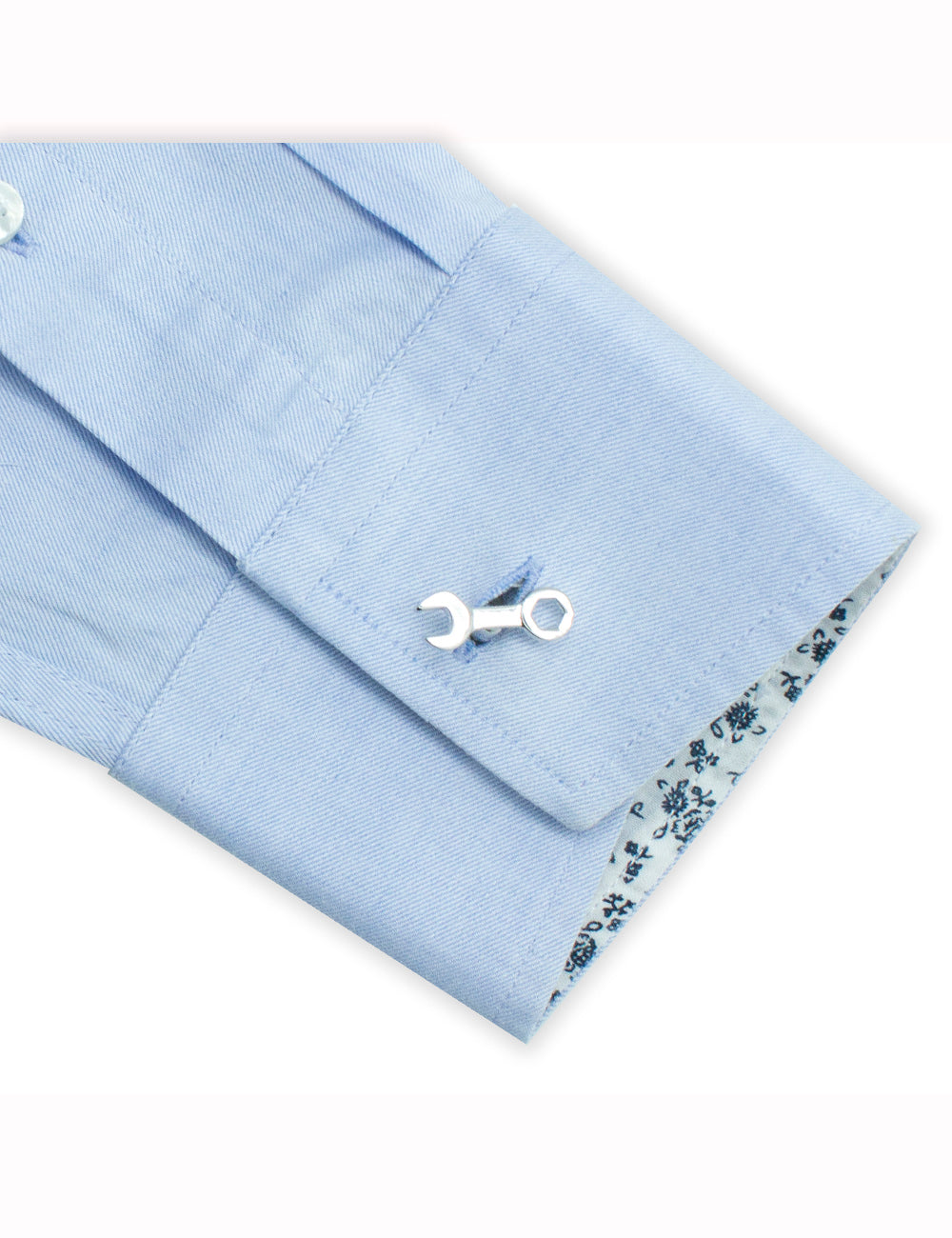 Silver Spanner Set Cufflinks
