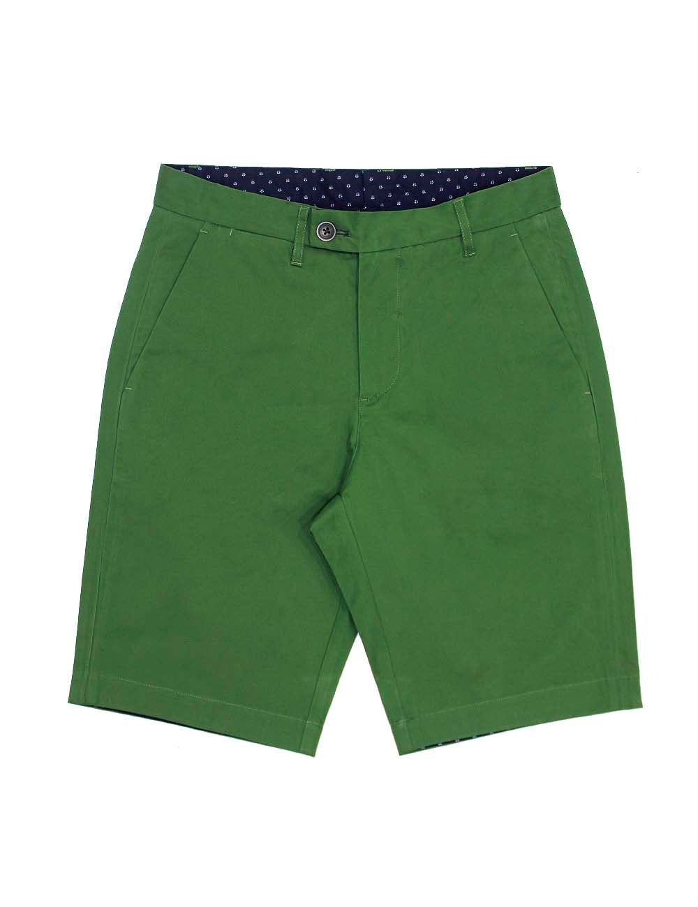 Cotton Stretch Slim Fit Casual Shorts