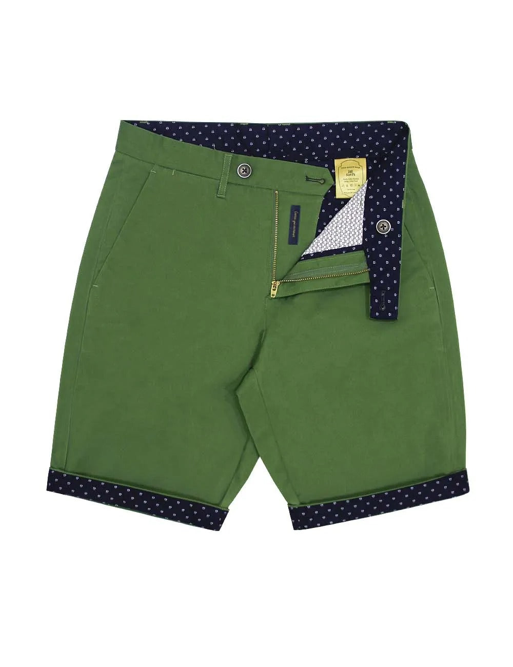 Cotton Stretch Slim Fit Casual Shorts