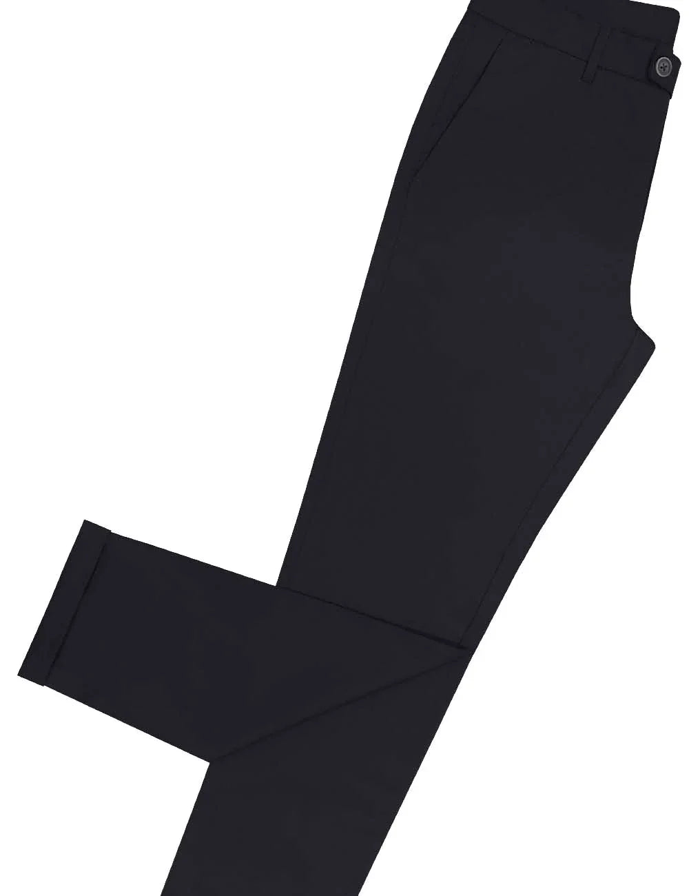 Black Tencel Slim Fit Casual Pants (almost out of stock) — The Shirt Bar