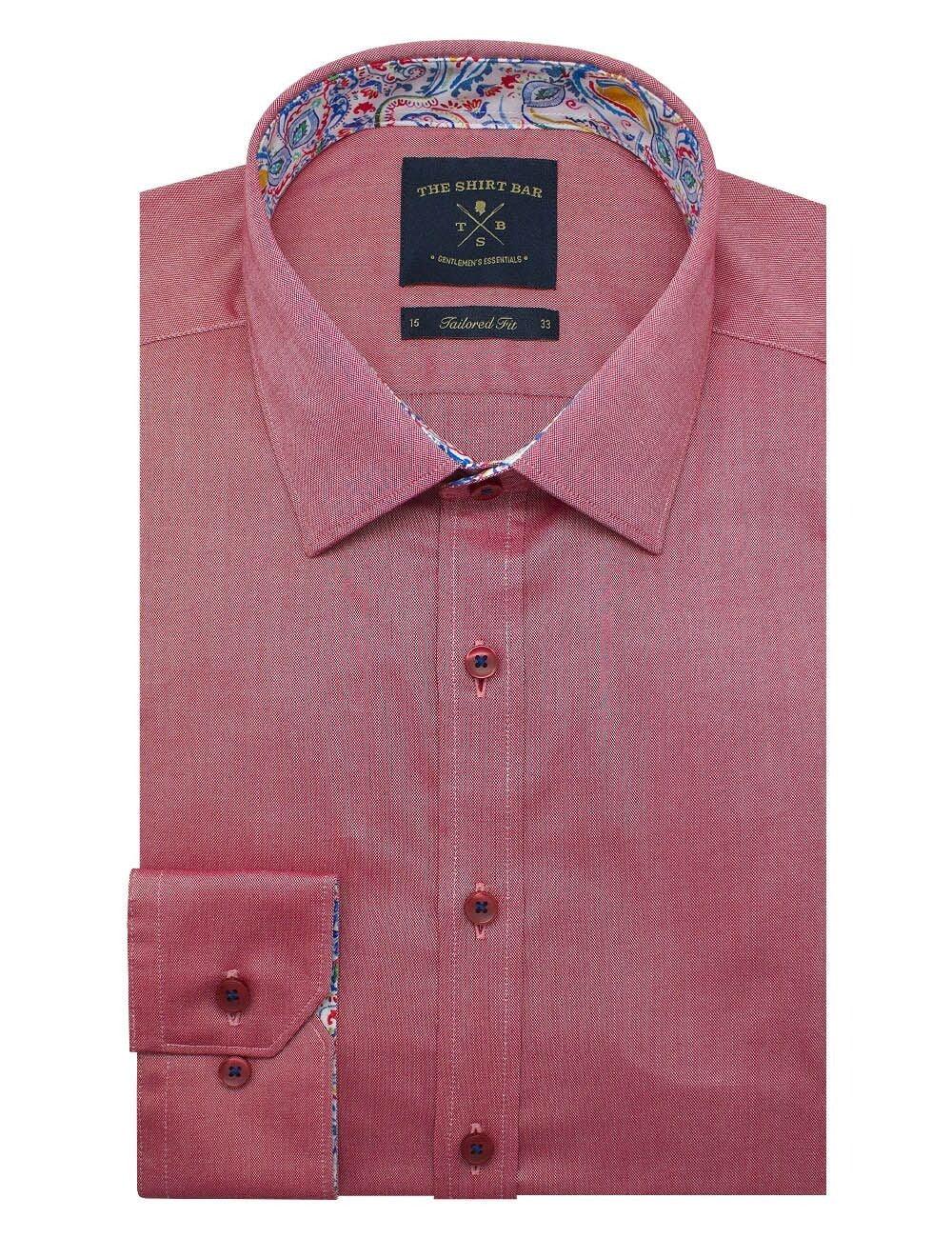 Oxford Slim Fit Long Sleeve Shirt — The Shirt Bar