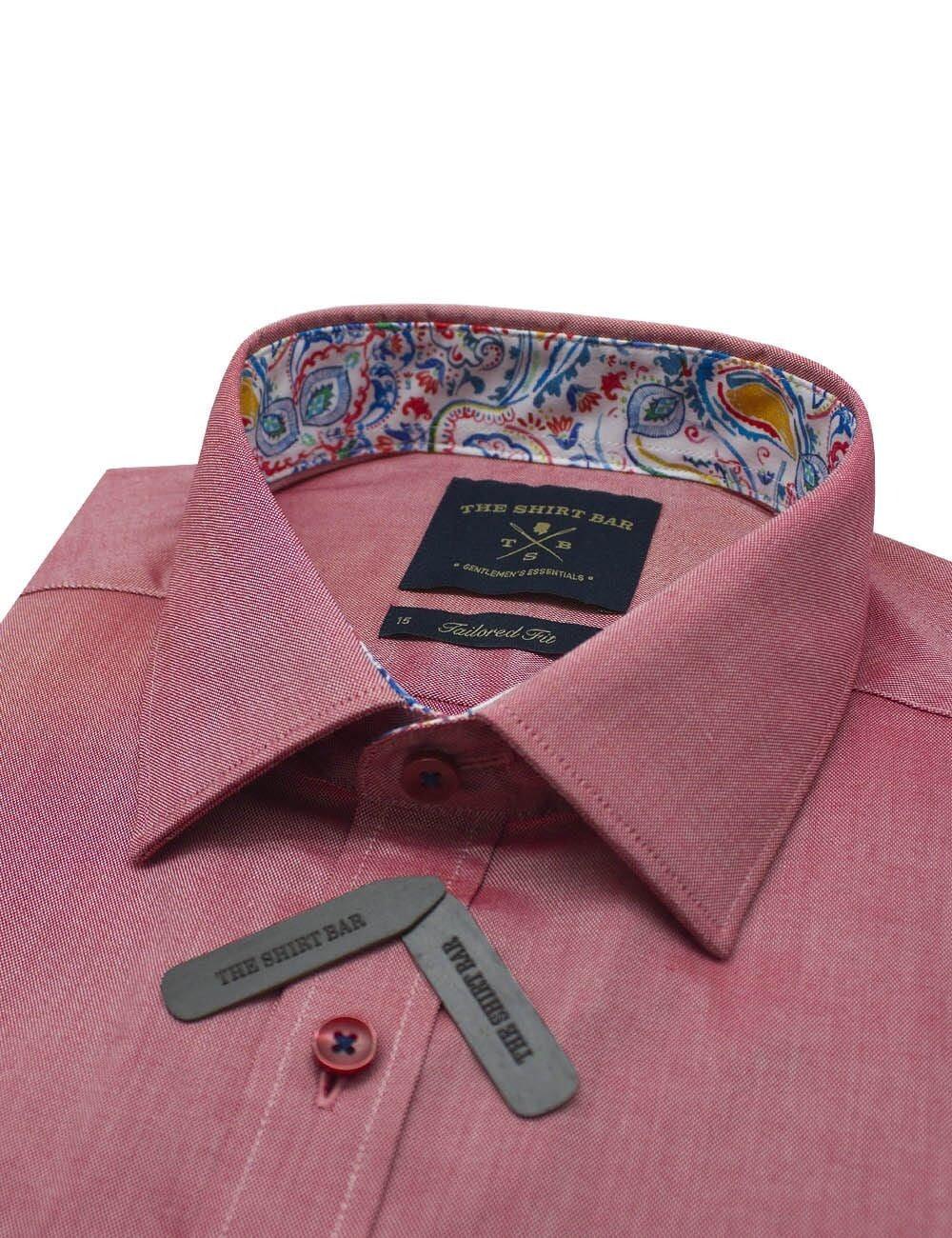 Oxford Slim Fit Long Sleeve Shirt — The Shirt Bar