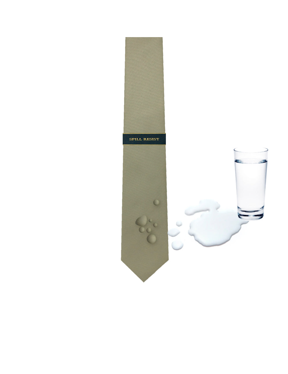Solid Lark Brown Woven Necktie