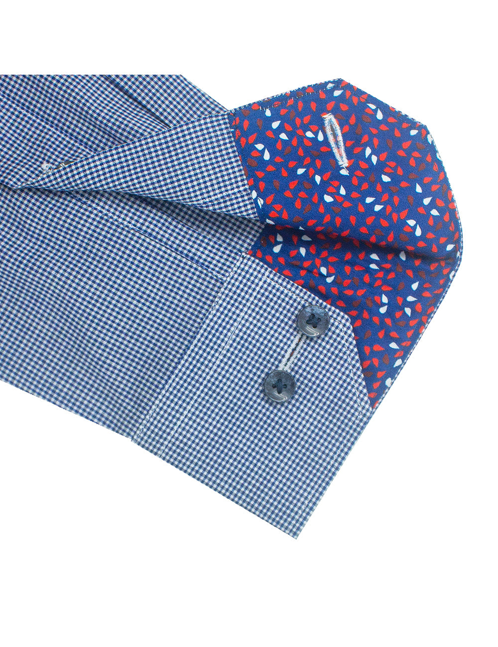 Micro Check Tailored Fit Shirt