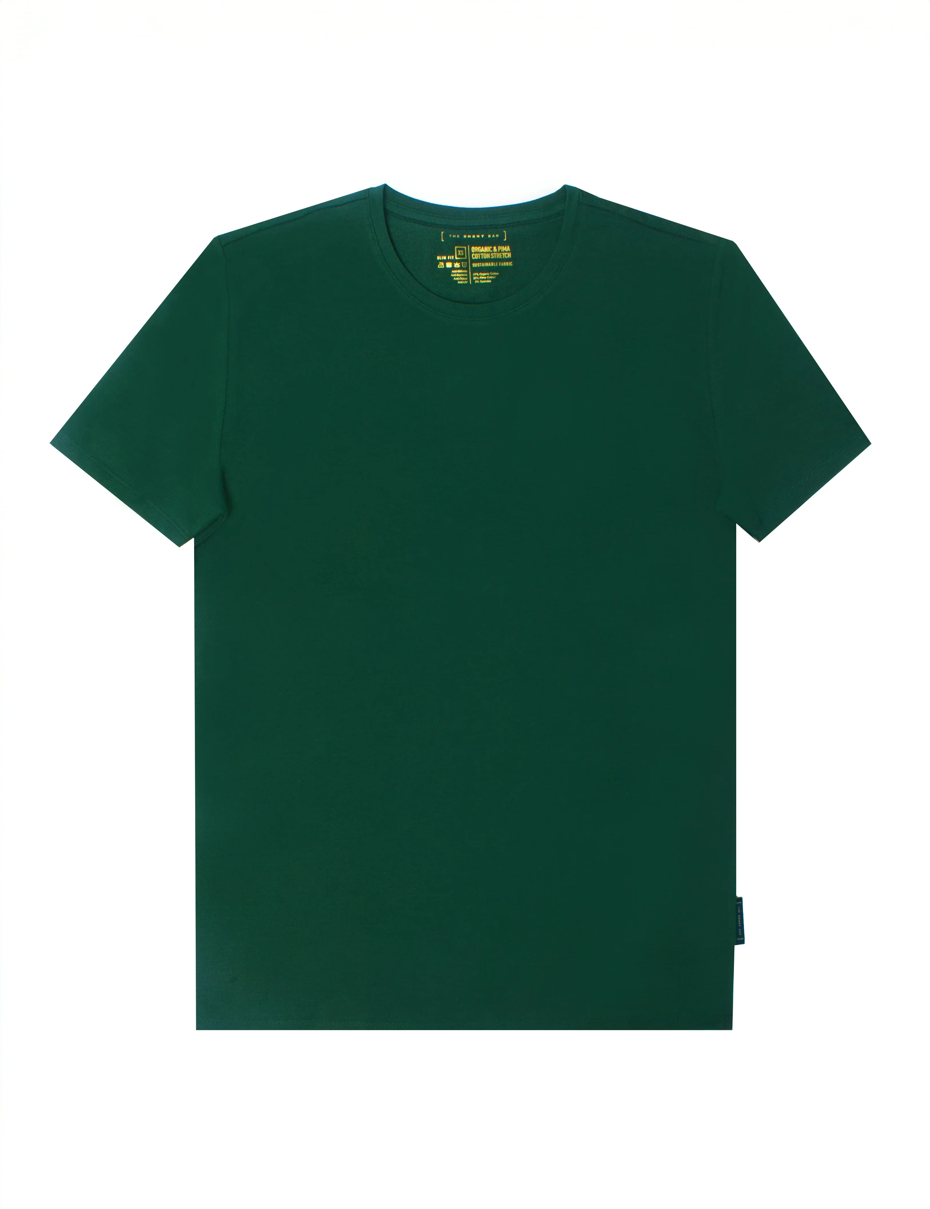 Organic and Pima Cotton Crew Neck T-Shirt