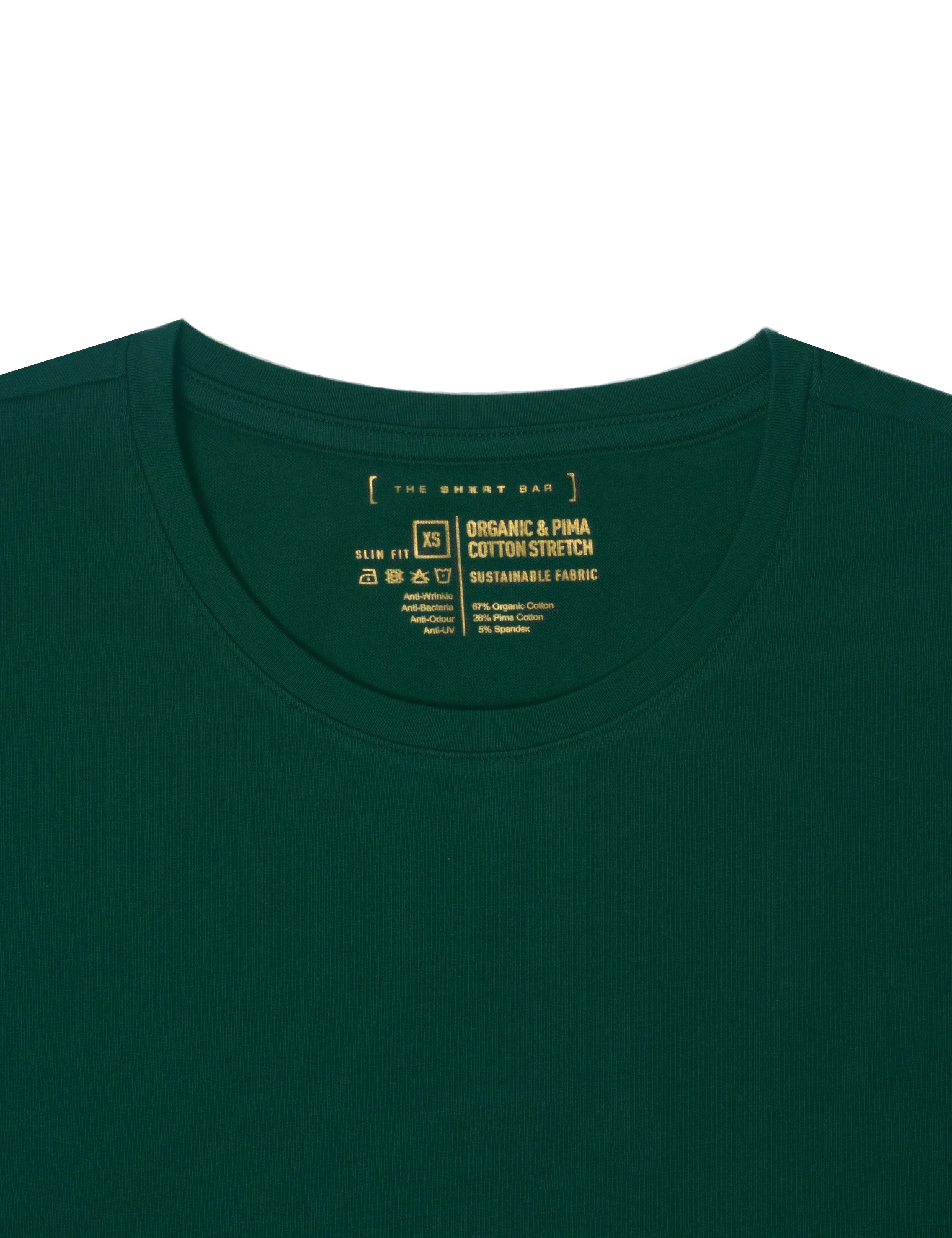 Organic and Pima Cotton Crew Neck T-Shirt