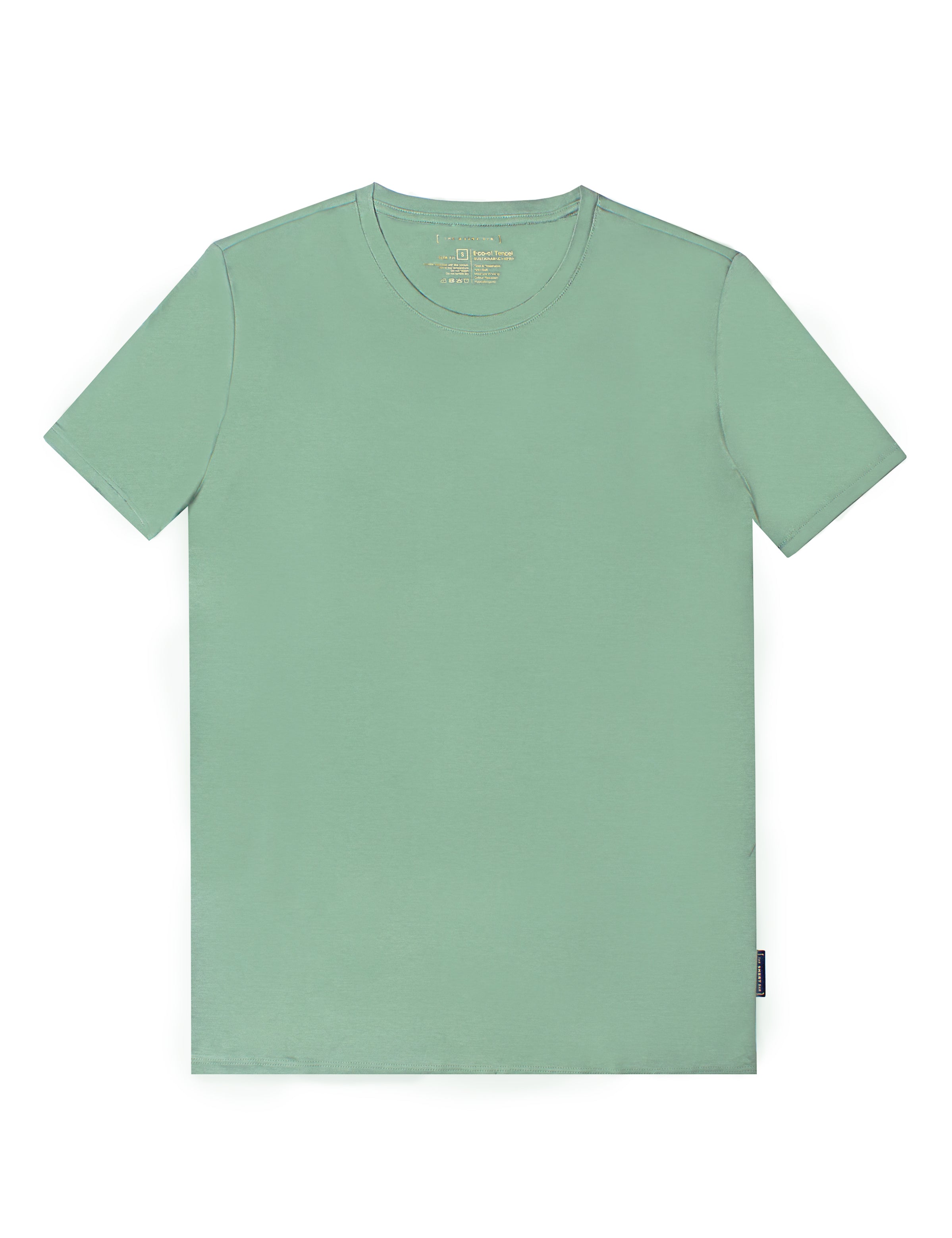 Tencel Crew Neck Slim Fit T-shirts