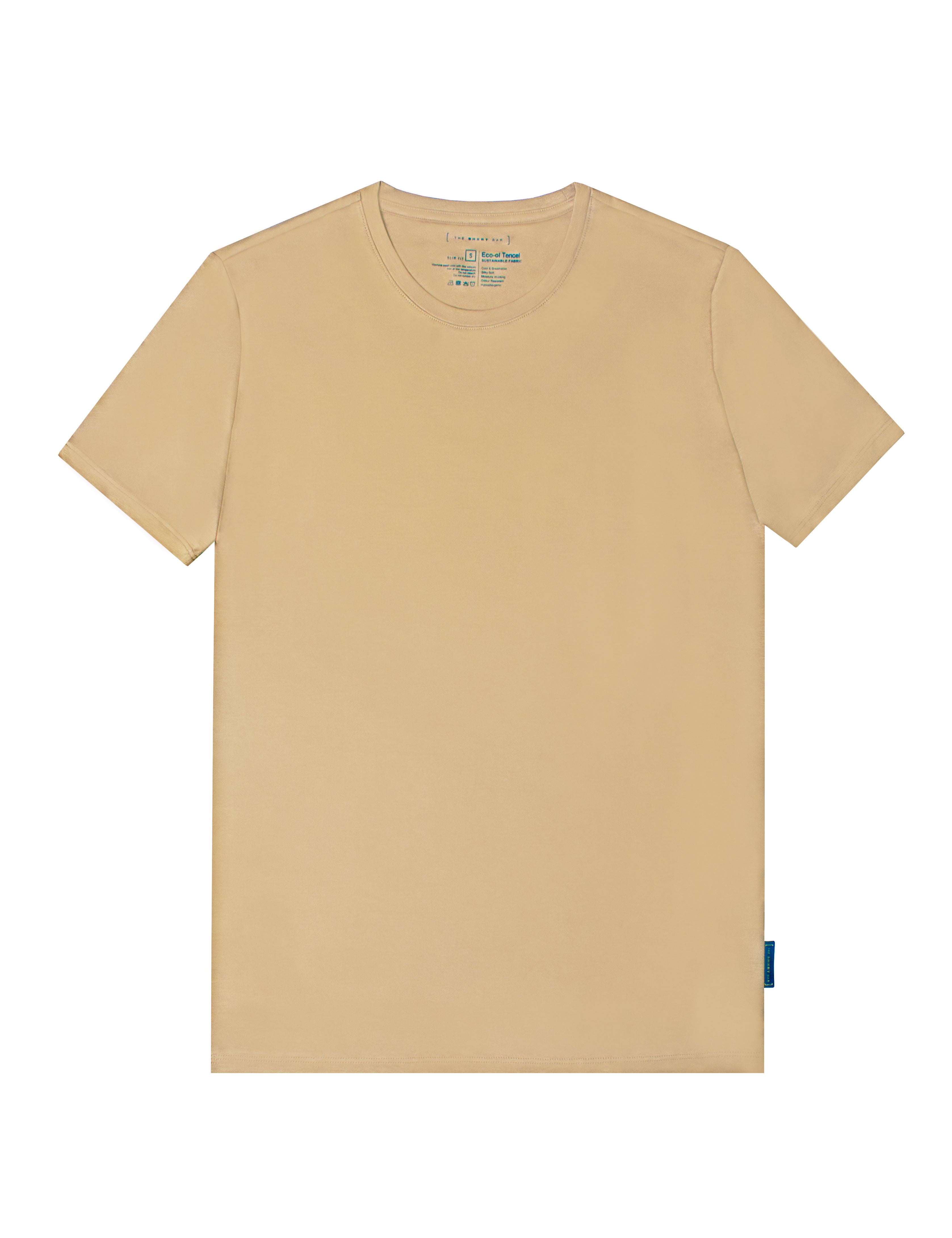 Tencel Crew Neck Slim Fit T-shirts