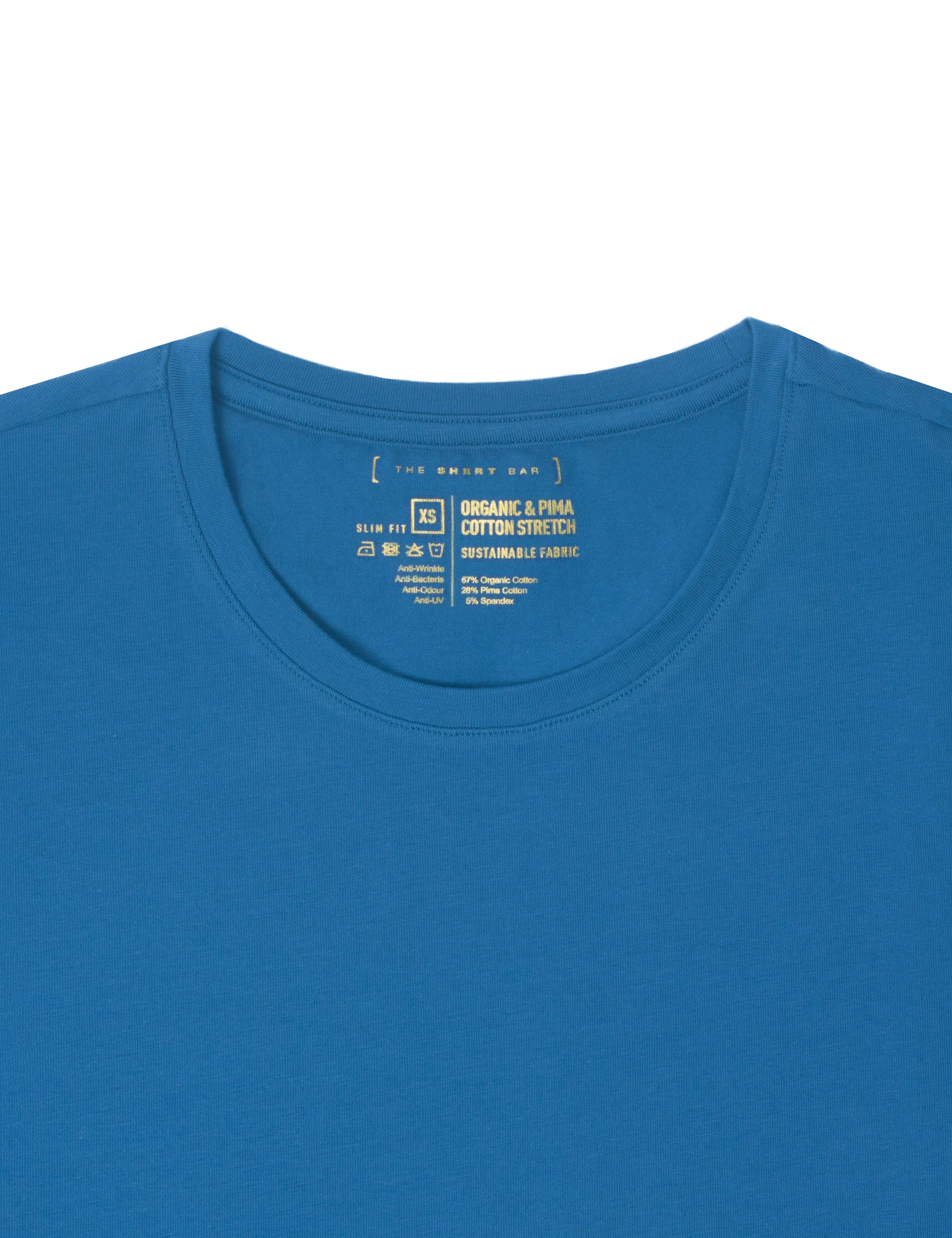 Organic and Pima Cotton Crew Neck T-Shirt