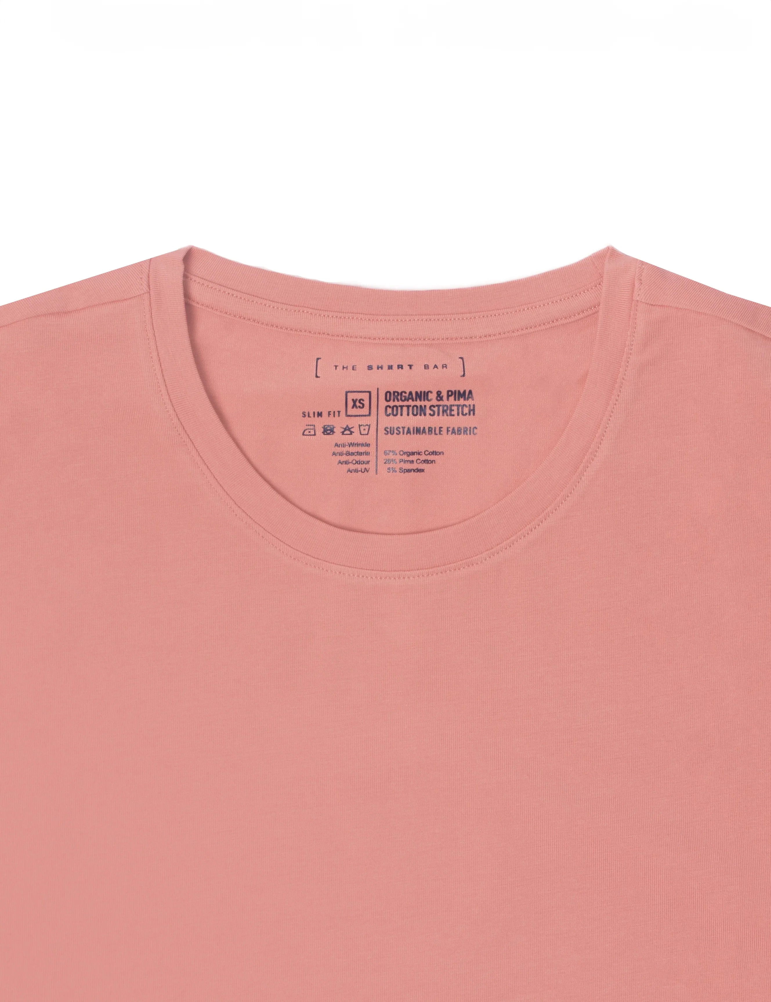 Organic and Pima Cotton Crew Neck T-Shirt